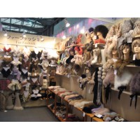 外貿出口日本兔毛狐貍毛圍巾披肩耳捂箱包